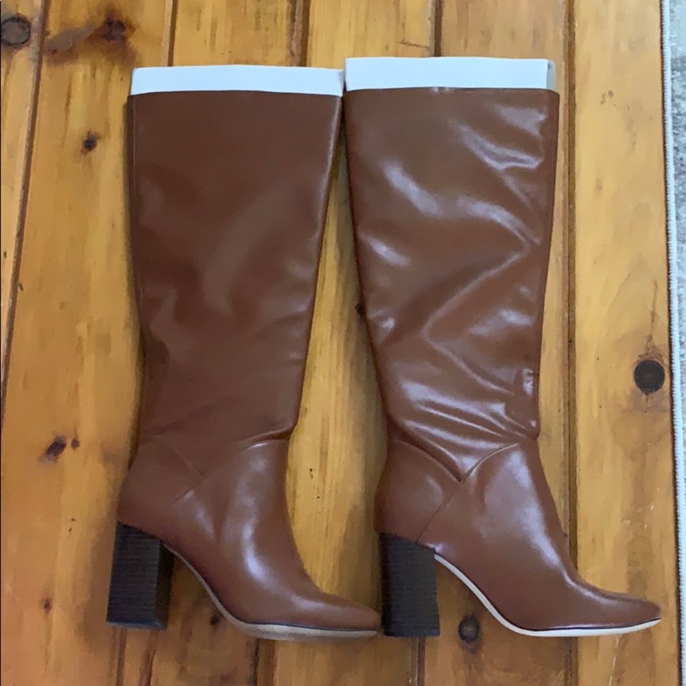 H&M knee high heeled boots